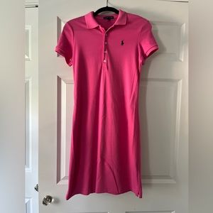 Ralph Lauren pink cotton dress